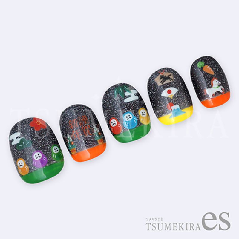 TSUMEKIRA ネイルシール② TSUMEKIRA（ツメキラ） TSUMEKIRA es ネイルシール 2種からご選択 お