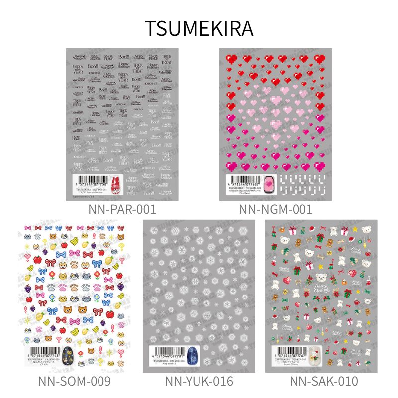 �c���L�� TSUMEKIRA �l�C���V�[�� 5�킩�炲�I�� NN-PAR-001 NN-NGM-001 NN-SOM-009 NN-YUK-016 NN-SAK-010 �l�C���A�[�g �f�U�C�� �t�H���g �H�~ �V�i ��������