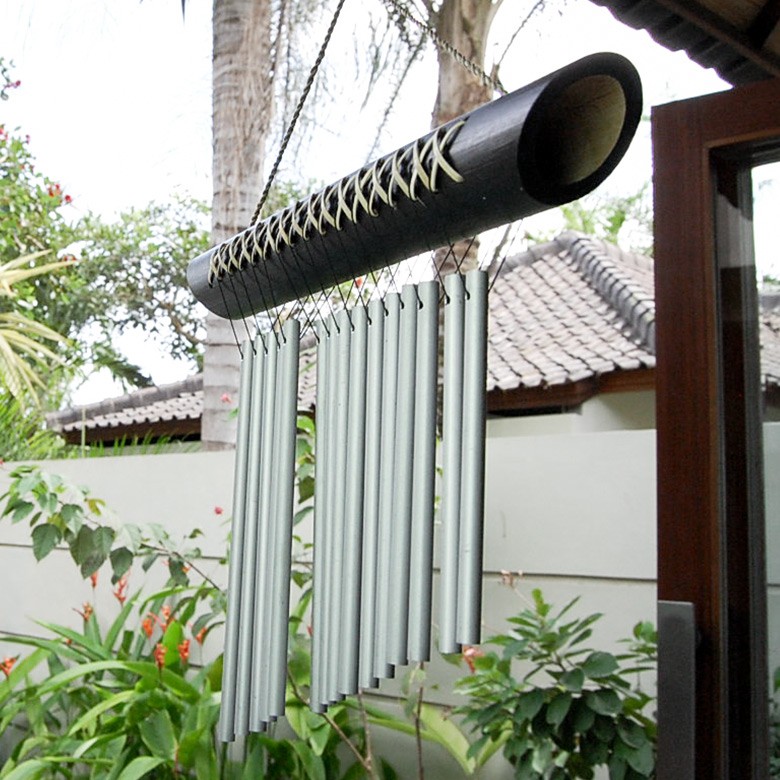 ウインドチャームの涼やかな音色