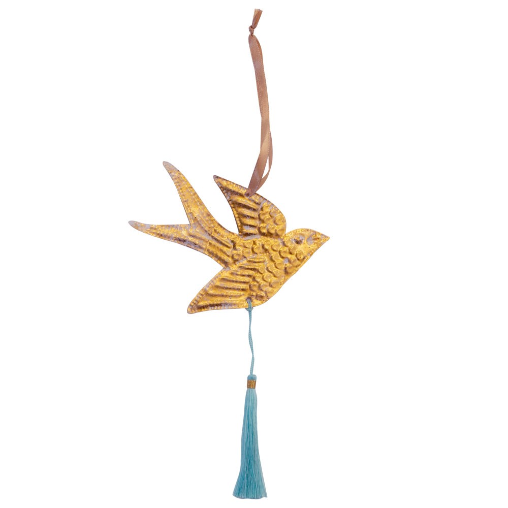 クリスマス オーナメント 壁飾り ゴールド タッセル付き Xmas アルミ製 オブジェ クリスマス雑貨  パーティー ウォールデコレーション おしゃれ 13822-gld | ブランド登録なし | 05