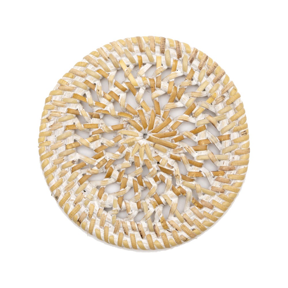 コースター おしゃれ 丸型 ラウンド ナチュラル モダン アジアン 1枚 キッチン用品 テーブルウェア シンプル 13829 | ブランド登録なし | 02