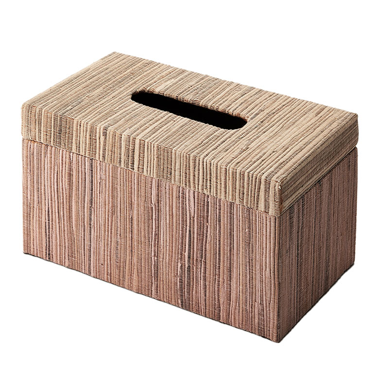 蓋付き ティッシュケース 厚型対応 ティッシュカバー ウォーターヒヤシンス XLサイズ ボックス 卓上 おしゃれ 北欧 リゾート 雑貨 インテリア 西海岸 14075 | ELEMENTS（インテリア） | 02