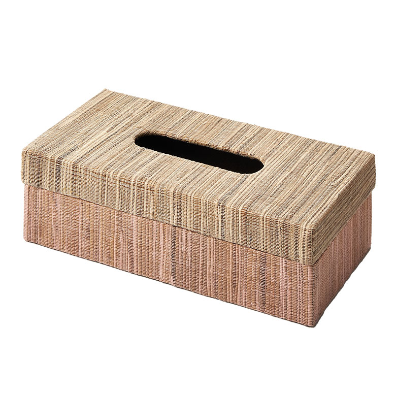 蓋付き ティッシュケース レギュラーサイズ ティッシュカバー ウォーターヒヤシンス ティッシュ 卓上 おしゃれ 北欧 リゾート 雑貨 インテリア 西海岸 14191 | ELEMENTS（インテリア） | 02