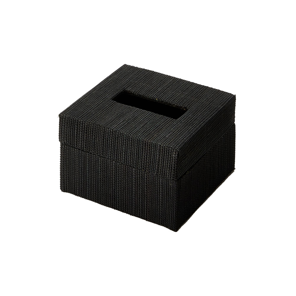 ティッシュケース おしゃれ コンパクト ハーフ ティッシュカバー メンドン 天然素材 ティッシュ 卓上 おしゃれ 北欧 リゾート 雑貨 インテリア 西海岸 14213 | ELEMENTS（インテリア） | 01