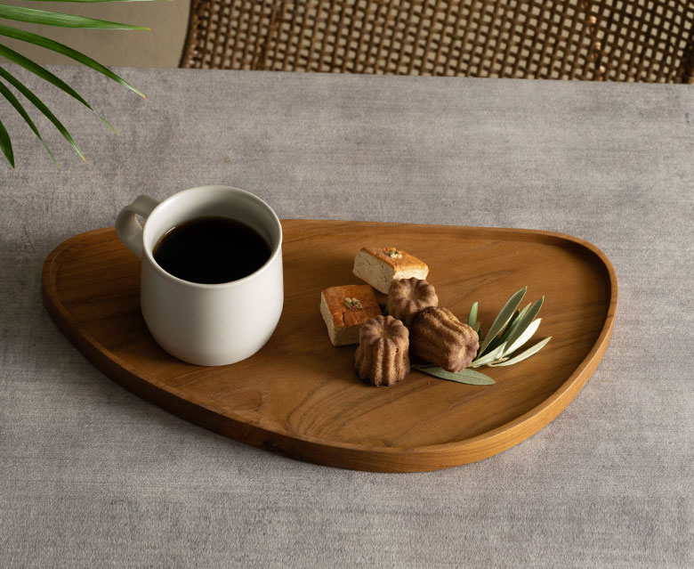 お盆 トレー おしゃれ 北欧 豆型 トレイ 配膳 ランチョンマット カフェ