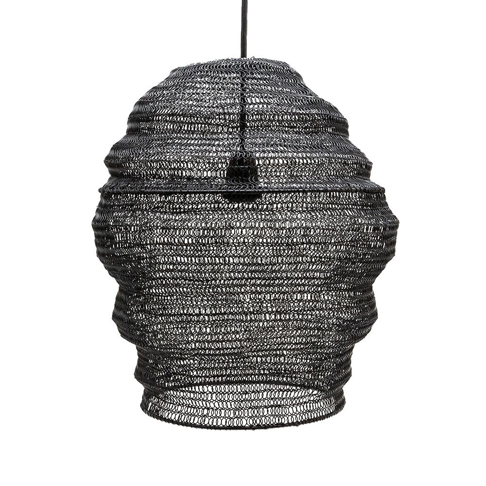ペンダント ランプ ワイヤー メッシュ シェード 照明  ライト アイアン 1灯 口金E26 LED対応 天井 照明器具 吊り下げ おしゃれ 海外 インテリア 北欧 34505 | ELEMENTS（インテリア） | 01
