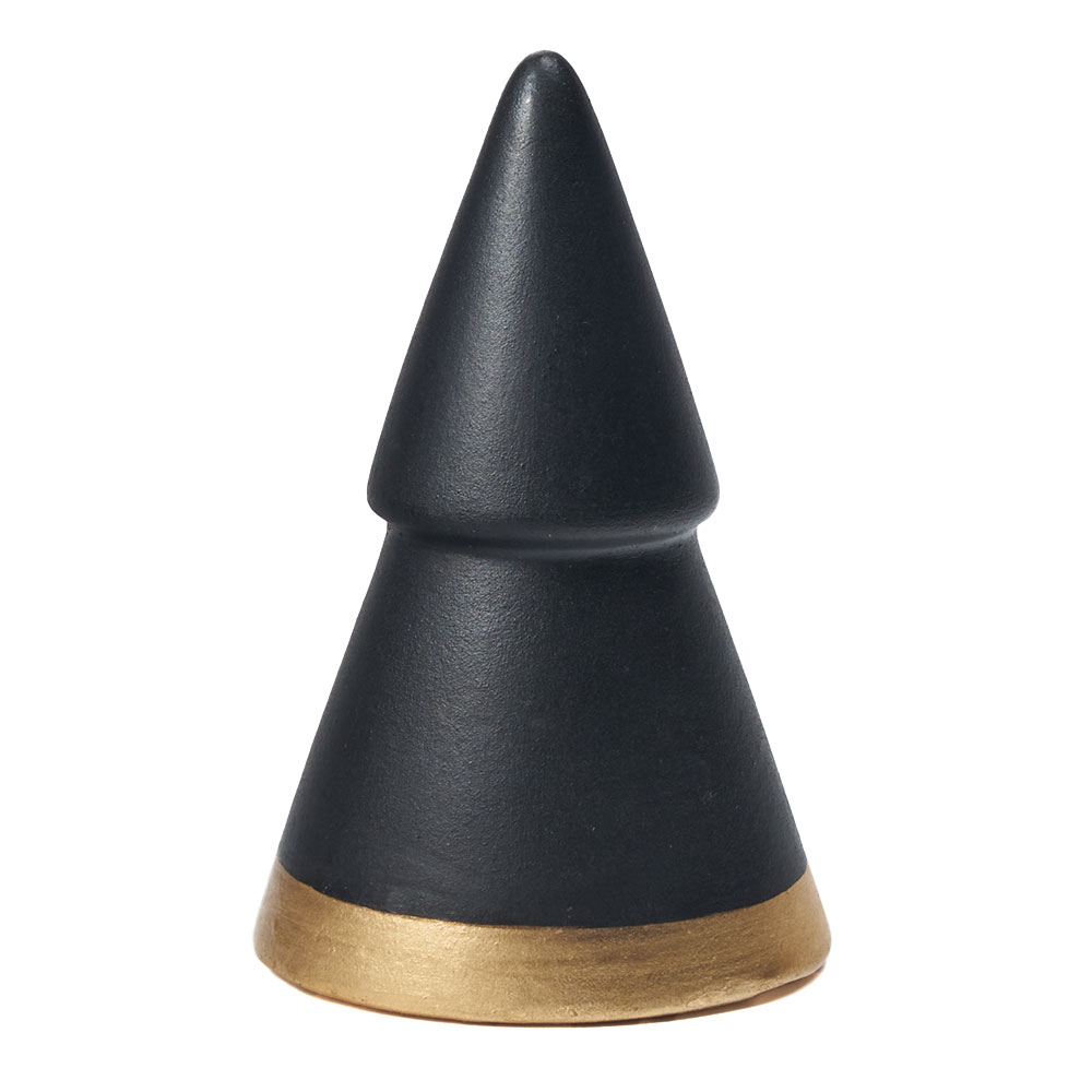 ツリー オブジェ セラミック Sサイズ 約 高さ 14cm クリスマス グッズ 置き物 置物 陶磁器 デコレーション 什器 おしゃれ 北欧 雑貨 インテリア 西海岸 34629 | ELEMENTS（インテリア） | 02