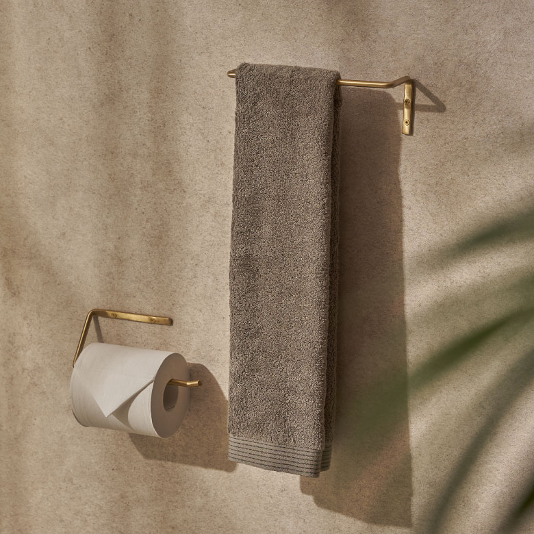 真鍮のタオルハンガー　Sサイズ