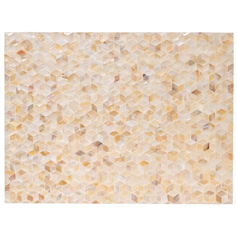 ランチョンマット シェル モザイク柄 パルシェ スクエア ランチマット プレースマット プレイスマット テーブルウェア 51177 | ブランド登録なし | 01