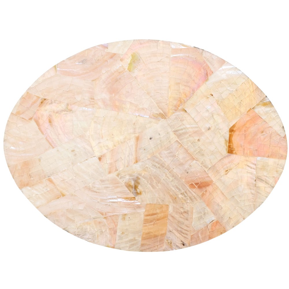 ランチョンマット シェル モザイク柄 パルシェ オーバル ランチマット プレースマット プレイスマット テーブルウェア 51179 | ブランド登録なし | 07