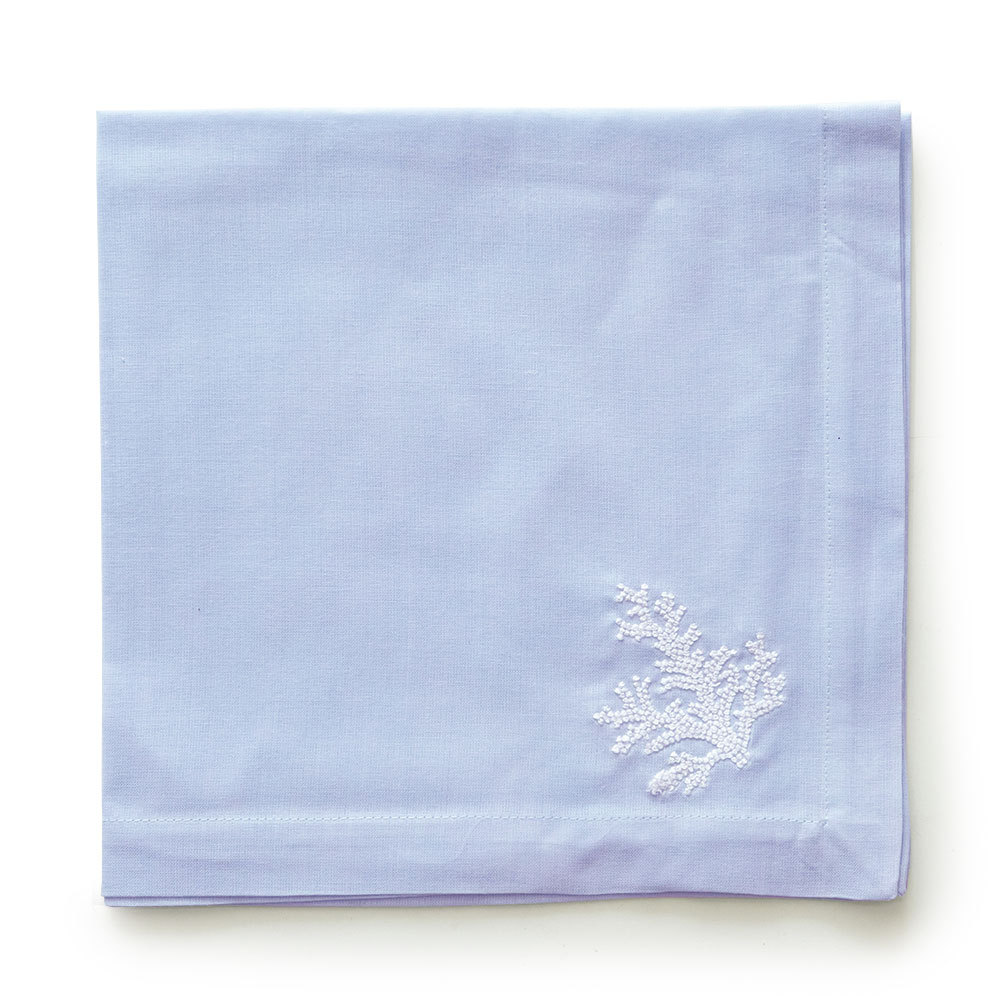 ELEMENTS ナプキン ナフキン マルチクロス ベトナム 刺繍 約 W 46cm D