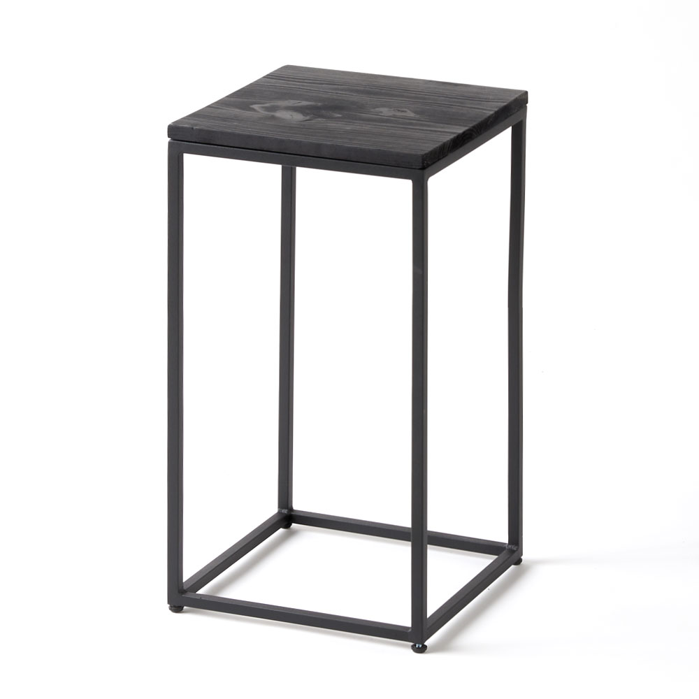 フラワー スタンド プランター 木製 アイアン Sサイズ 高さ 約 50cm シェルフ ラック サイド テーブル 飾り棚 花台 ミニ おしゃれ 北欧 家具 西海岸 5133 | ブランド登録なし | 02