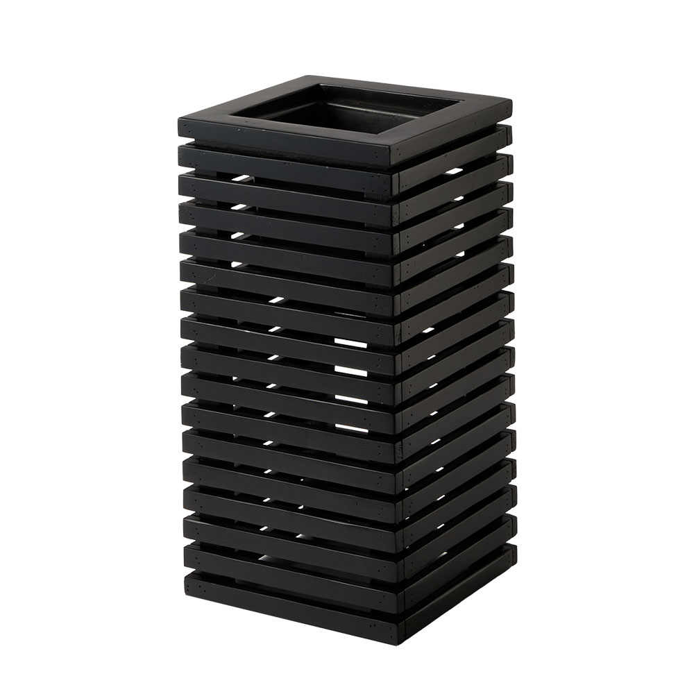 プランター カバー ボックス ウッド 天然 木 製 Sサイズ 5号用 インナー ポット 付 正方形 植木 鉢 テラス 玄関 おしゃれ 北欧 雑貨 インテリア 西海岸 51367 | ブランド登録なし | 02