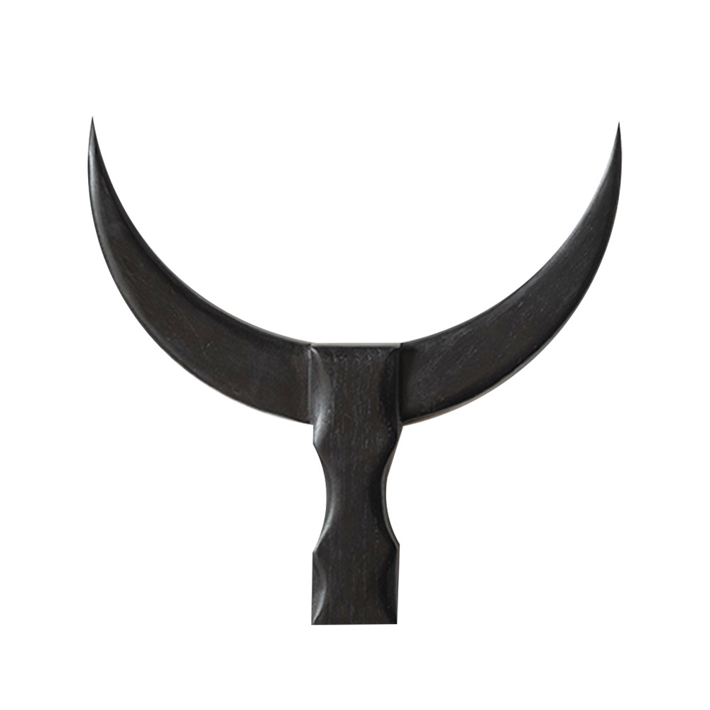 壁飾り ウォールデコ インテリア 壁掛け おしゃれ バッファローホーン 水牛の角 縁起物 北欧 韓国 シンプル モノトーン デコレーション 飾り付け 西海岸 14296 | ELEMENTS（インテリア） | 02