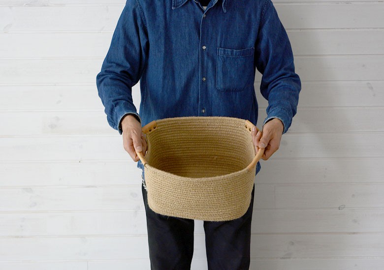 ハンドメイド　バスケット他 憧れのバスケット 紙バンドで作るナンタケットバスケット風かご