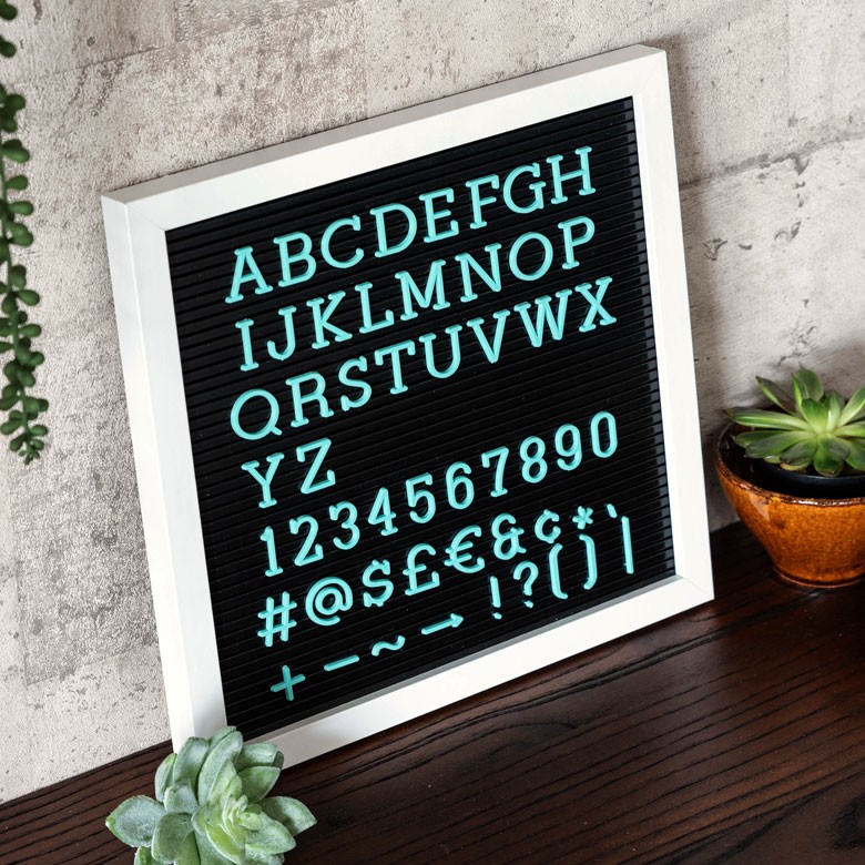 新商品 レターボード用文字パーツ アルファベット 英字 数字 191ピース グリーン 結婚式 サインボード メッセージボード ウェルカムボード テキストパーツ 最安値挑戦