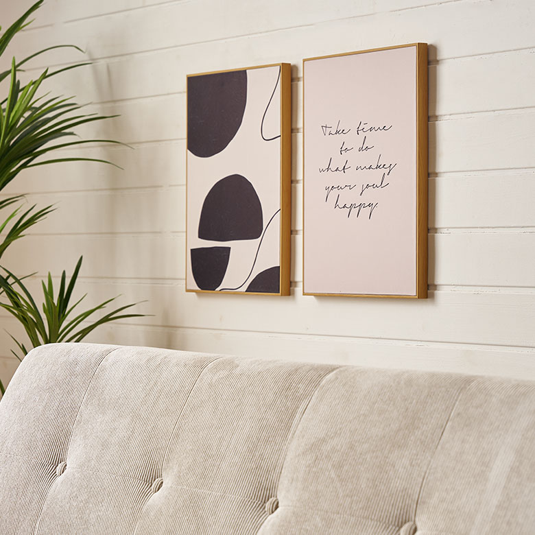 シンプルなデザインポスター