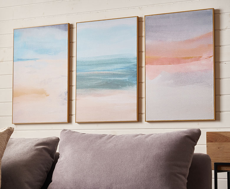 空のデザインのポスターアート