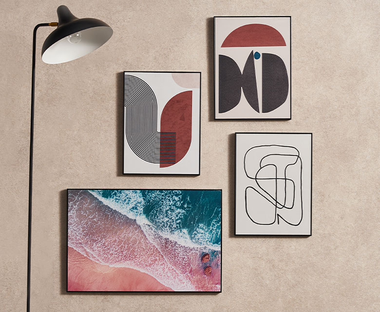 飾れるアート作品