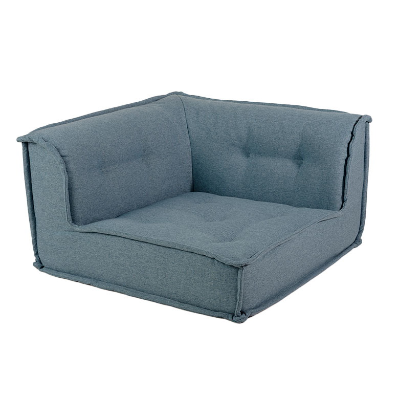 フロアソファ コーナー ソファー 1人 おしゃれ L字 ソファ  1人掛け ローソファー 組み合わせ自由 単品 シンプル 北欧 リゾート 家具 インテリア 西海岸 67199 | ELEMENTS（インテリア） | 04