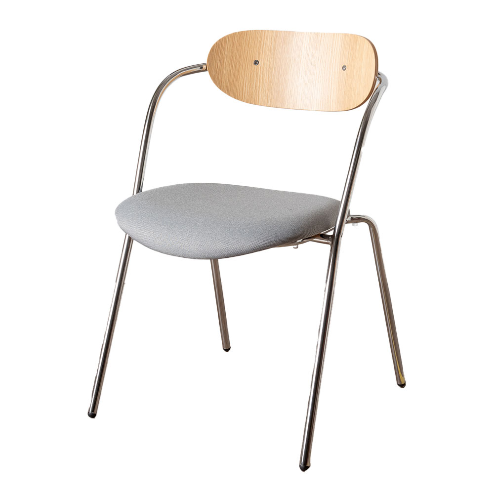 ダイニングチェア 低め 木製 スチール脚 スタッキング Palletto パレット おしゃれ カラフル 北欧 ミッドセンチュリー 天然木 チェア いす 椅子 西海岸 67268 | ELEMENTS（インテリア） | 06