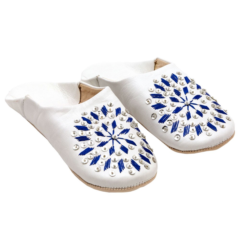 スリッパ モロッコ バブーシュ レザー 室内用 ルームシューズ レディース 来客用 おしゃれ 90043 | ブランド登録なし | 04