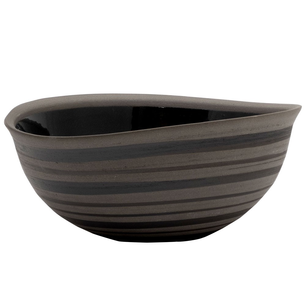 ボウル 信楽焼 幅24cm おしゃれ キッチン用品 焼物 和 鉢 ボーダー 大皿 ワインクーラー 丸十製陶 キッチン小物 パスタ サラダ 日本製 90091 | ブランド登録なし | 02