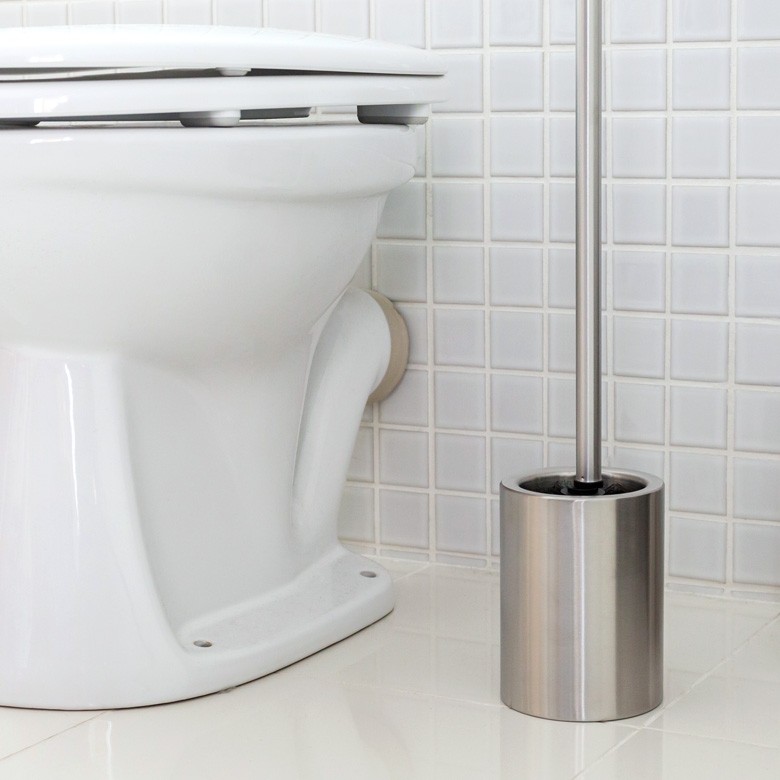 ステンレススチール トイレブラシセット トイレブラシ 丸型