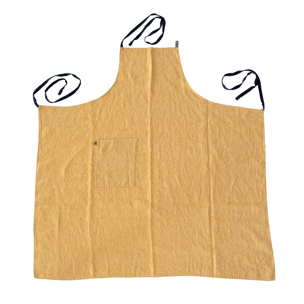 エプロン マノン リネン おしゃれ キッチン雑貨 長め 北欧 約100cm Lino e lina リーノ エ リーナ 90201 | ブランド登録なし | 02