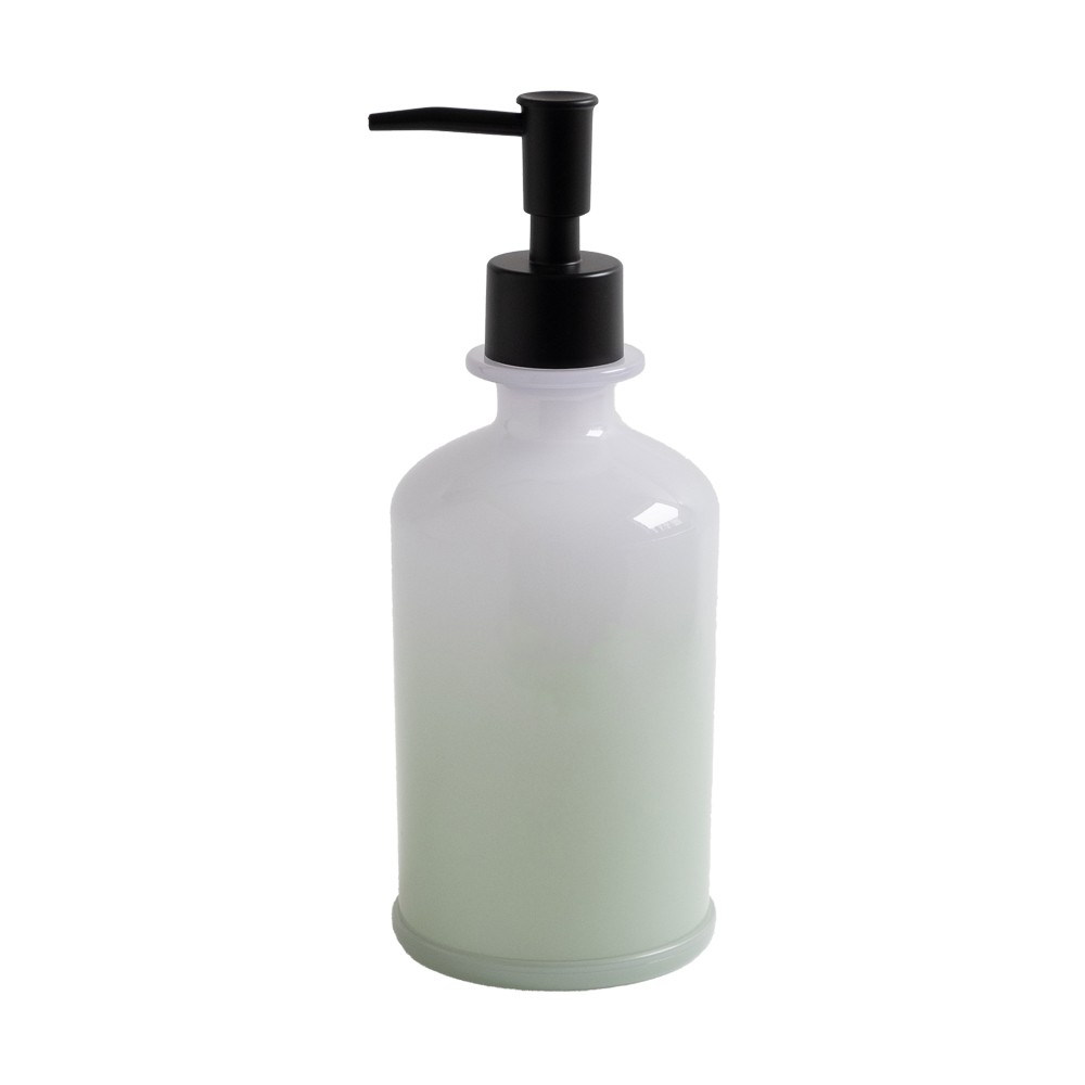 ディスペンサー ソープディスペンサー 480ml プラスチック グラデーション ソープボトル バスアイテム 浴室 洗面 キッチン 水回り 90333 | ブランド登録なし | 01