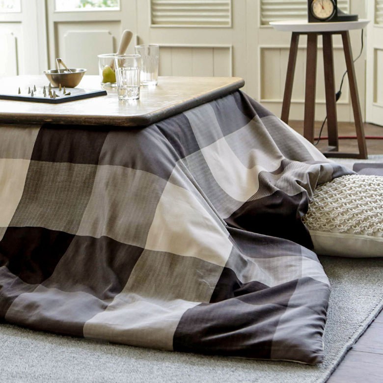 こたつカバー こたつ布団カバー こたつ布団 正方形 約200×200cm 市松