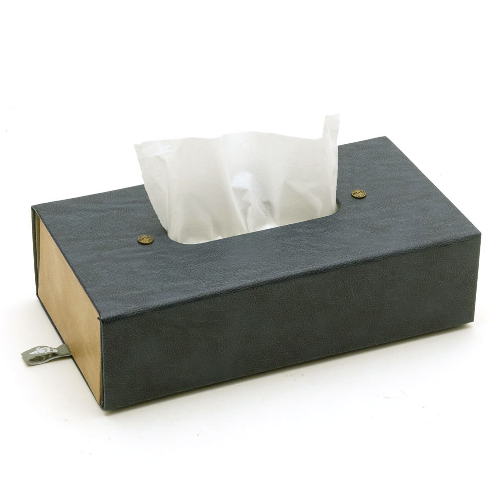 メール便対応 ティッシュケース ティッシュ ボックス 折り畳み カバー ケース コンパクト 壁掛け 吊り下げ 収納 おしゃれ インテリア ダルトン DULTON 90398 | ブランド登録なし | 03