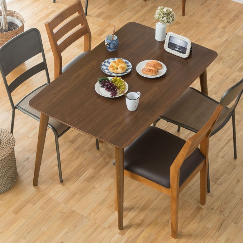 ダイニングテーブル 4人掛け 木製 長方形 約120cm×70cm ダイニング