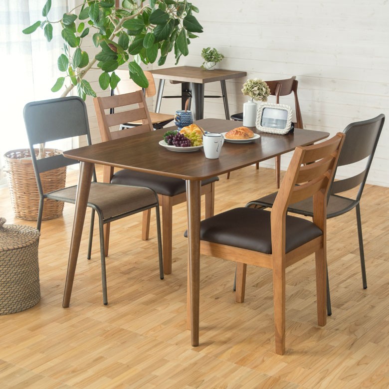 ダイニングテーブル 4人掛け 木製 長方形 約120cm×70cm ダイニング