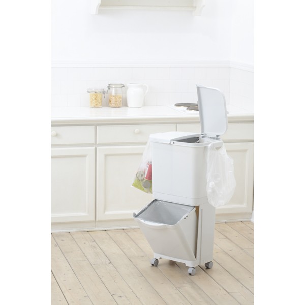 ゴミ箱 ごみ箱 分別 3分別 45L キャスター付き フタ付き 45リットル