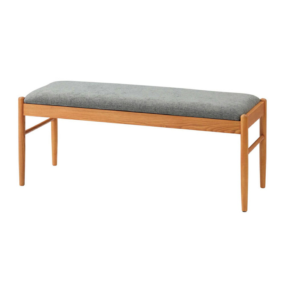 ベンチ チェア ダイニング リビング 天然木 アッシュ材 座面高 45cm シンプル 家具 インテリア 食卓 椅子 2人 掛け 2P リゾート おしゃれ 北欧 西海岸風 91570 | 東谷 | 02