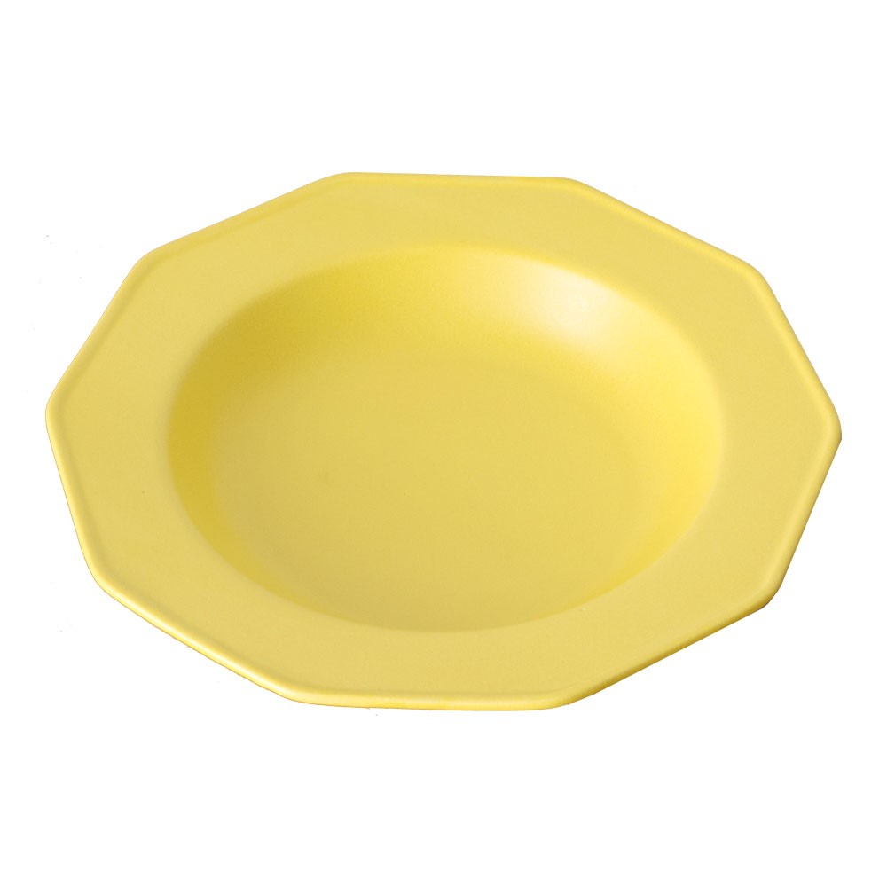 プレ−ト 皿 平皿 陶器 食器 直径約23cm 磁器 10角形 パスタ皿 カレー皿 北欧 おしゃれ パステルカラー キッチン用品 92082 | ブランド登録なし | 02