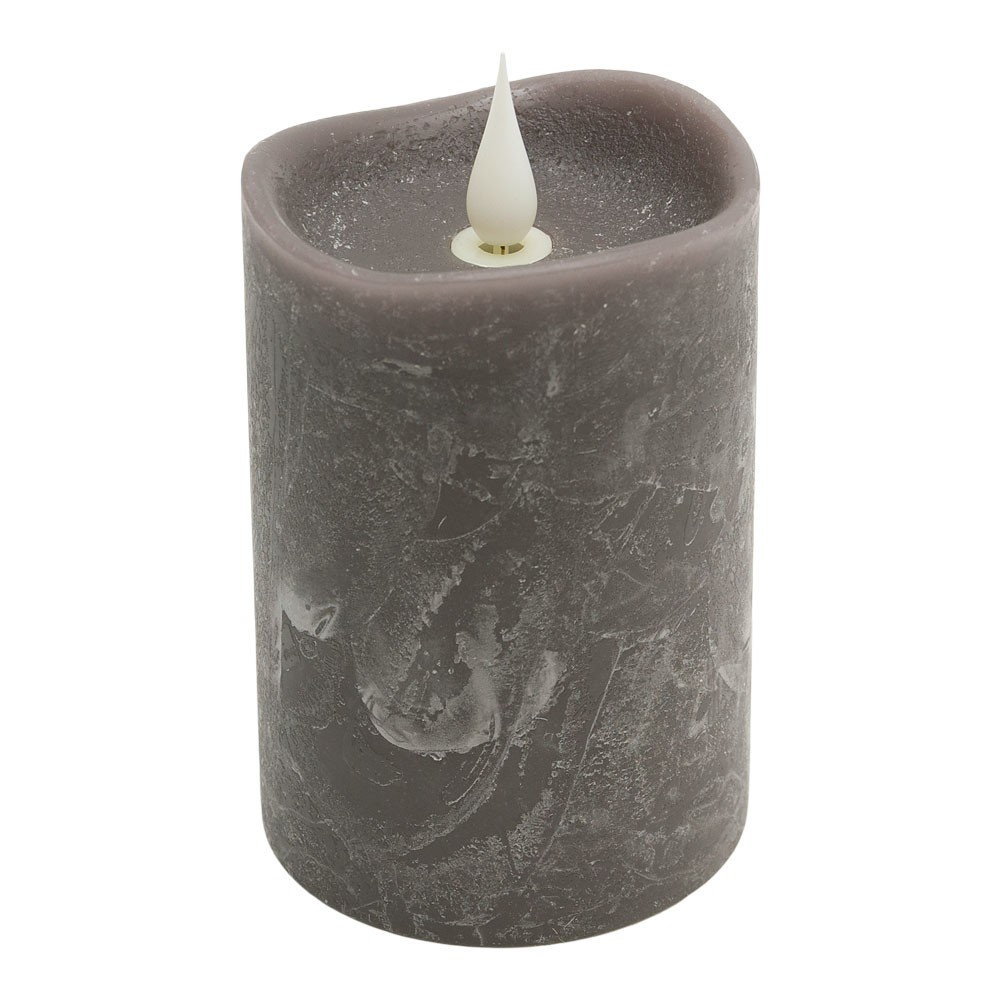 LEDキャンドルライト キャンドル型LEDライト イルミネーション エンキンドル ラスティクピラー クリスマス装飾 インテリア 照明器具 92114 | ブランド登録なし | 01