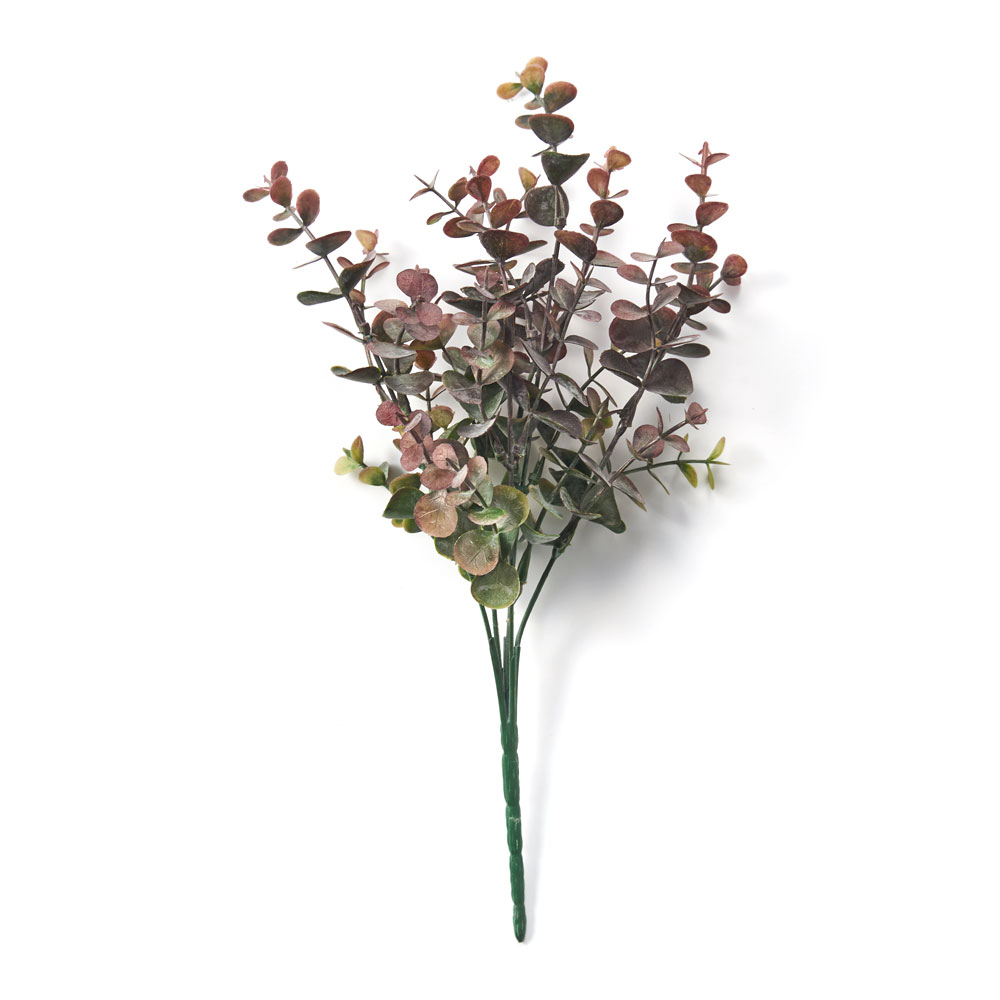 ユーカリ ブッシュ 造花 アーティフィシャル グリーン フェイク 高さ 32cm アート プランツ インテリア 葉 リゾート おしゃれ 北欧 雑貨 西海岸風 94152 | ブランド登録なし | 01