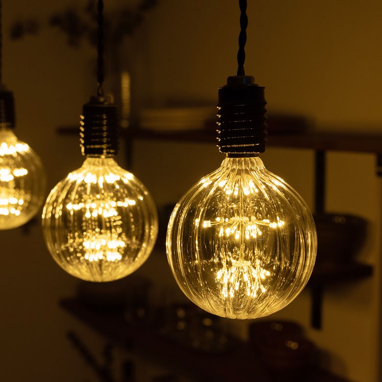 LED電球 E26口金 クリア 暖色 エジソン 電球 レトロ ランプ 照明