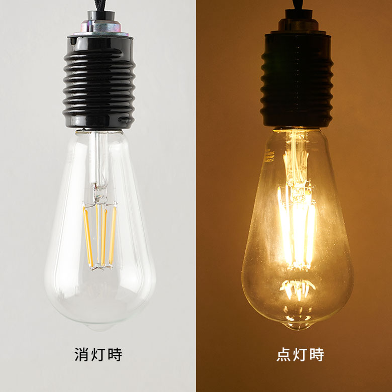 LED 電球 E26 60W 相当 810 ルーメン lm クリア 電球色 エジソン型