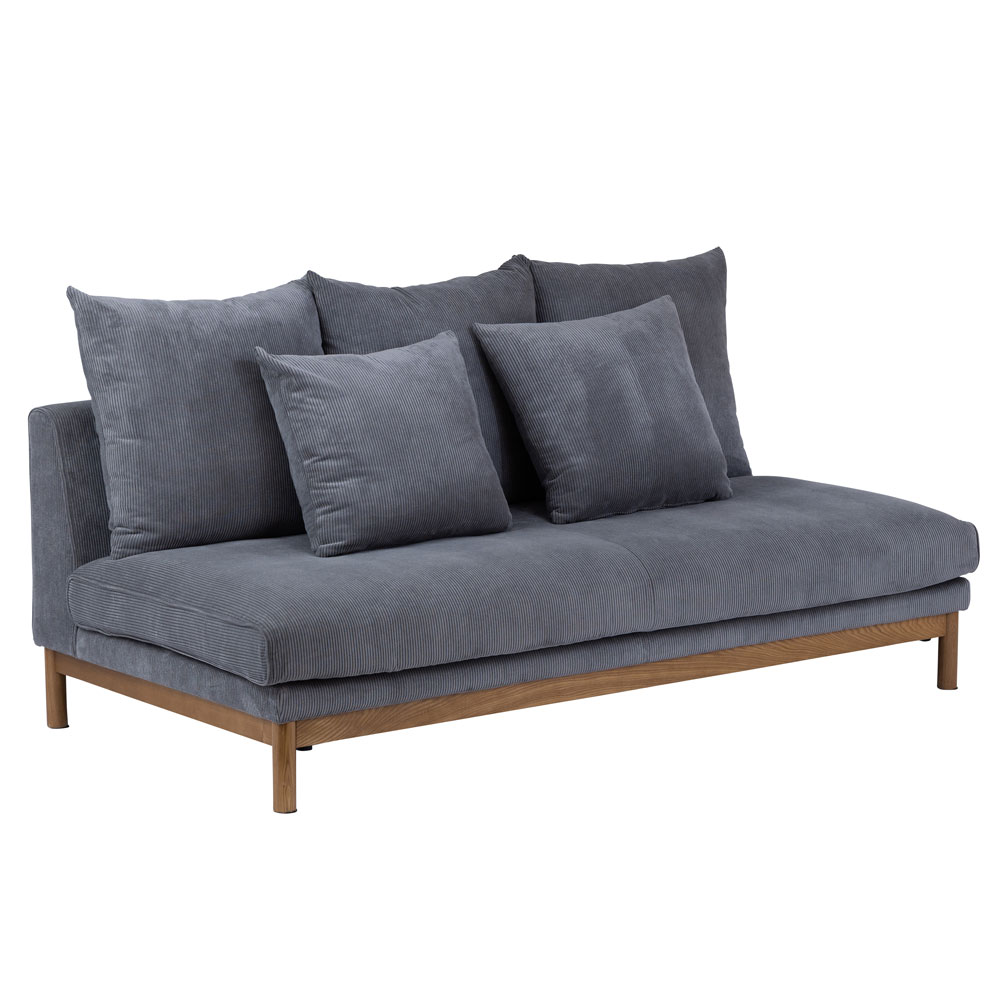 180cm ソファ 3人掛け ソファー 肘なし 開梱設置付き 座面が広いソファ 3人 ごろ寝ソファ 無垢 フェザー おしゃれ 北欧 リゾート 家具 インテリア 西海岸 94868 | 関家具 | 01