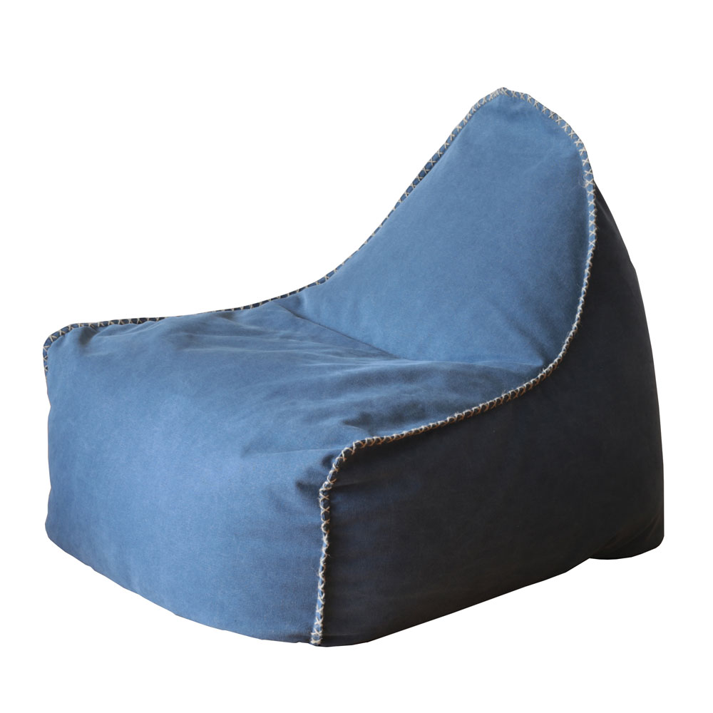 ビーズクッション ソファー 一人掛け 1人 背もたれ クッション 椅子 補充できる ビーズチェア 持ち運び おしゃれ 北欧 リゾート 家具 インテリア 西海岸 94869 | 関家具 | 02