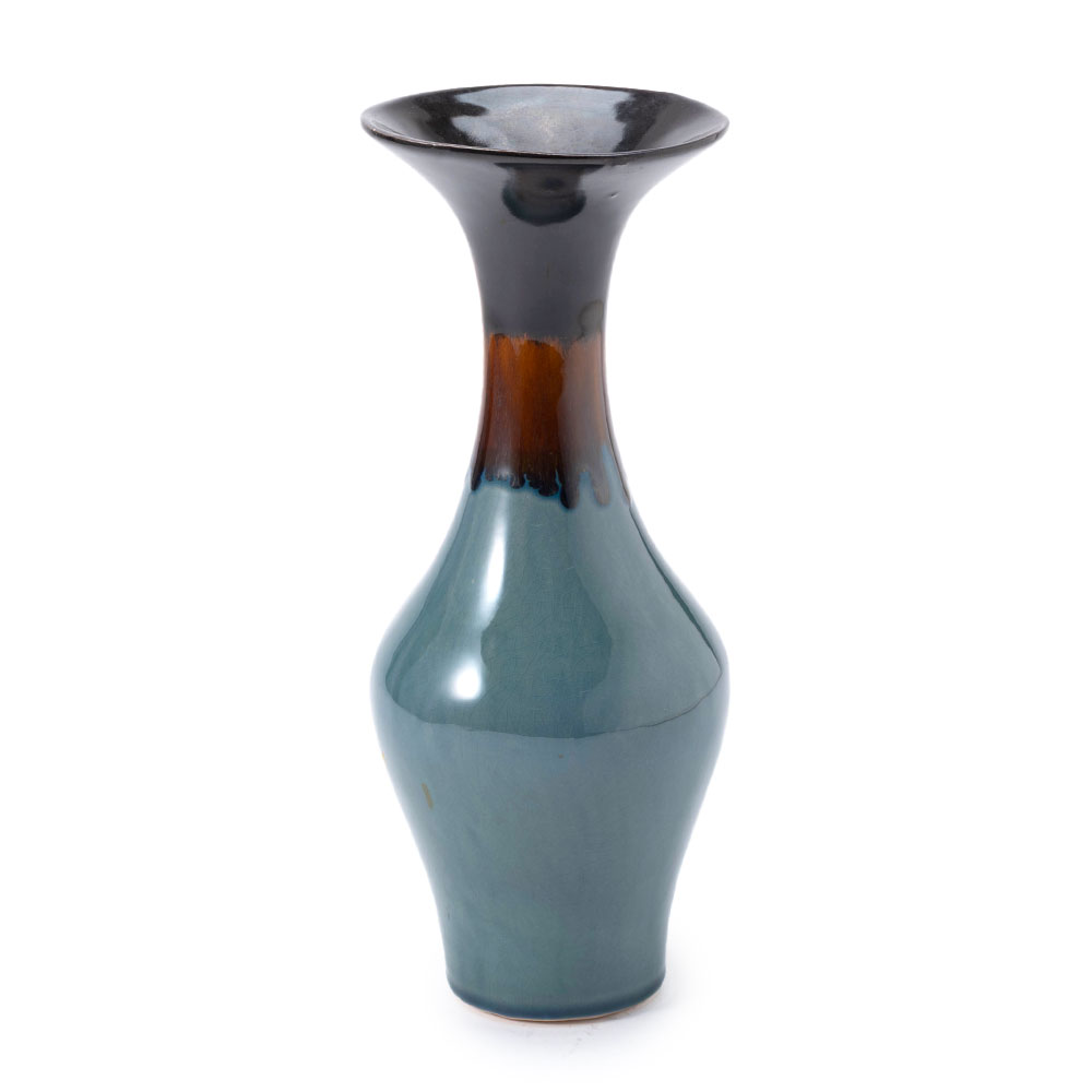 花瓶 フラワーベース おしゃれ 大きい 陶器 ひょうたん 一輪 一輪挿し 水入れ 生け花 花器  大型 北欧 韓国 モダン 玄関 ギフト 置物 白 西海岸 94871 | ブランド登録なし | 03