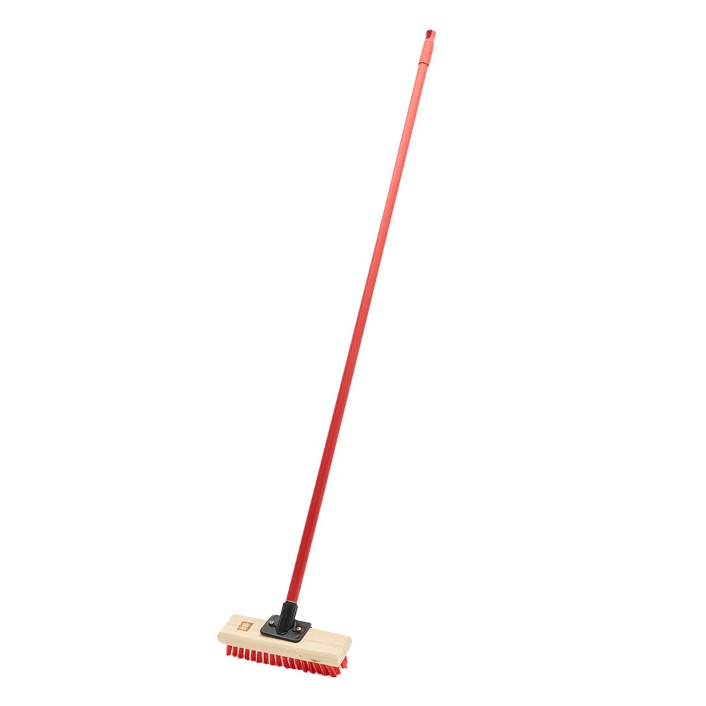 デッキブラシ ブラシ 掃除アイテム タイルブラシ フロアー 玄関 ベランダ 清掃用具 おしゃれ レトロ 95026 | ブランド登録なし | 01