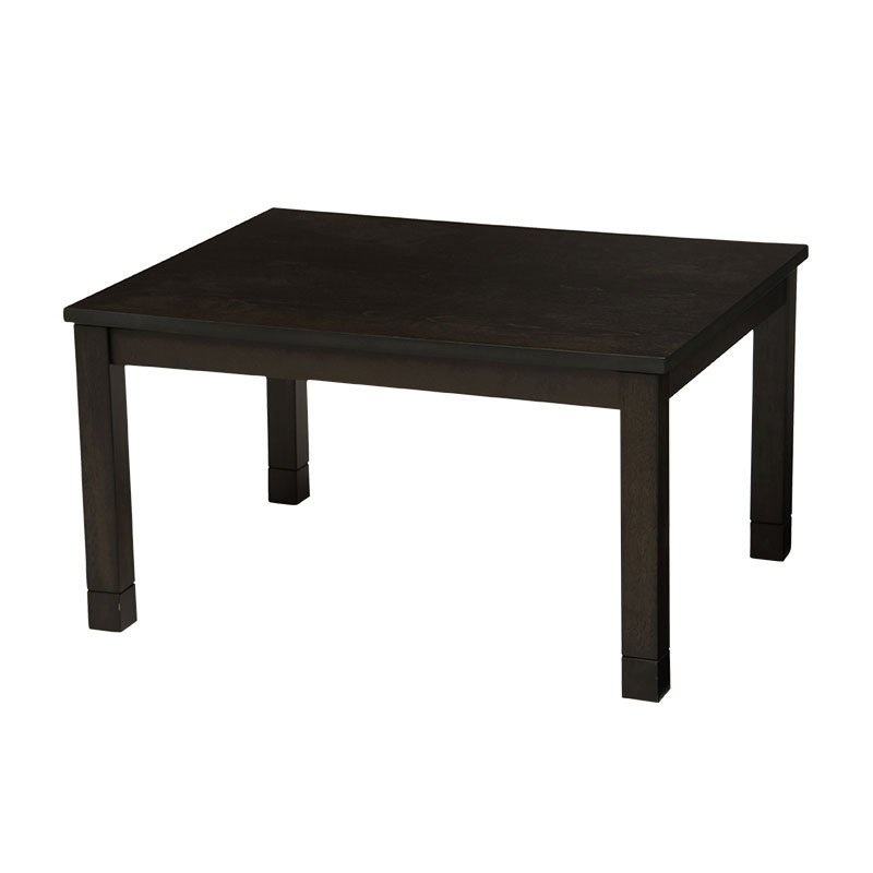 こたつ コタツ テーブル 木製 長方形 W 75 × D 60 ホワイト ブラック こたつ本体 センターテーブル おしゃれ 暖房器具 こたつテーブル オールシーズン 96026 | ブランド登録なし | 02