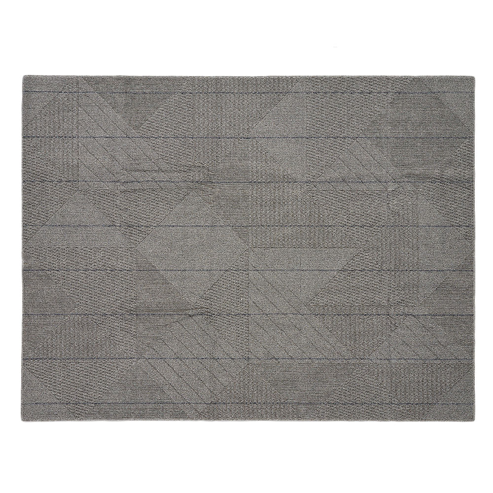 ラグ マット 日本製 国産 130×185cm 洗える 防ダニ 床暖房対応 丸洗い可 オールシーズン 春 夏 秋 冬 ウォッシャブル コンパクト 幾何学模様 96072 | スミノエ | 02