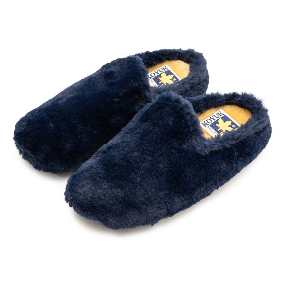 スリッパ ルームシューズ ファー サボ 室内履き サンダル 男前