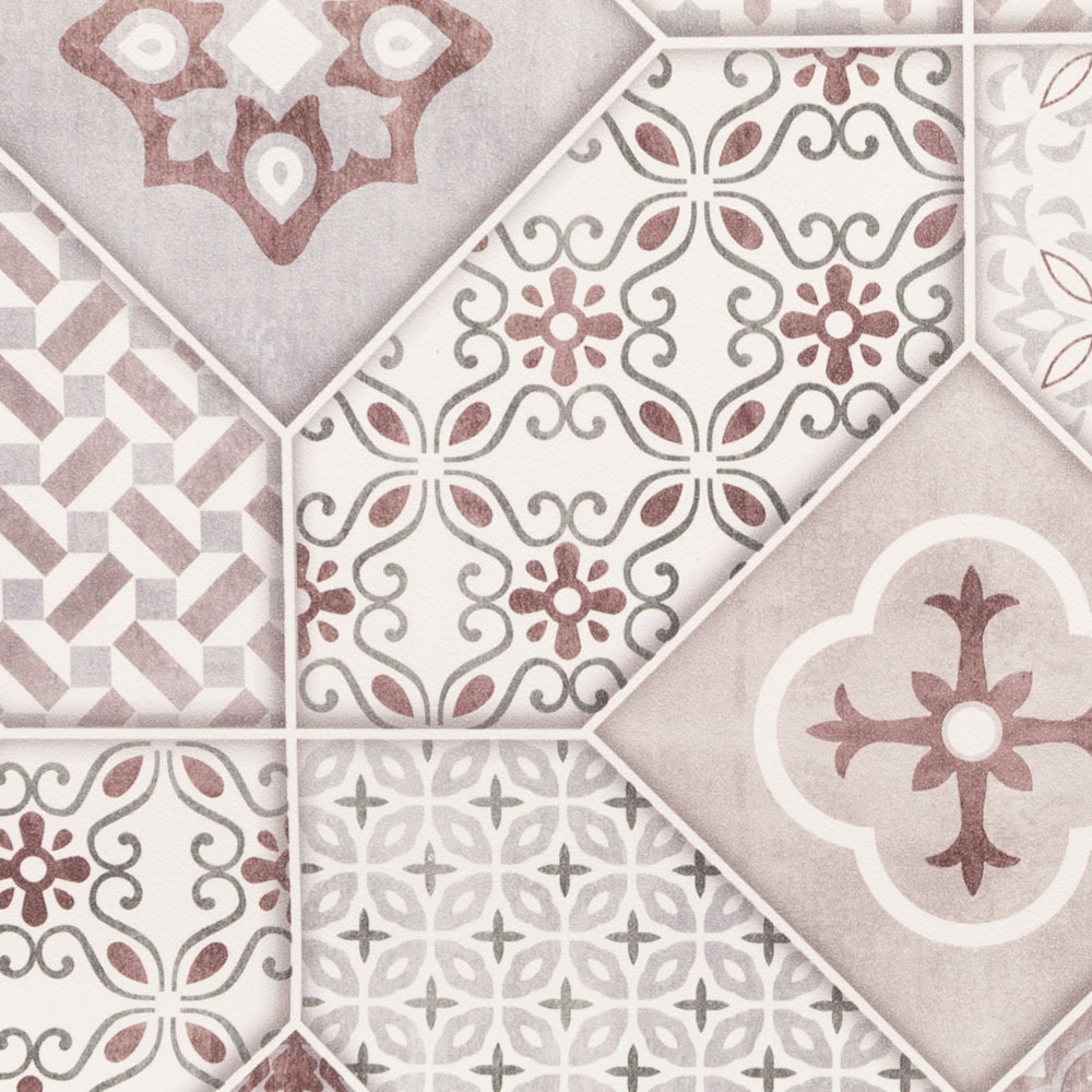 壁紙 はがせる モザイクタイル柄 フリース壁紙  ウォールシート DIY リフォーム 補修 クロス 賃貸 おしゃれ 9990 | ブランド登録なし | 03