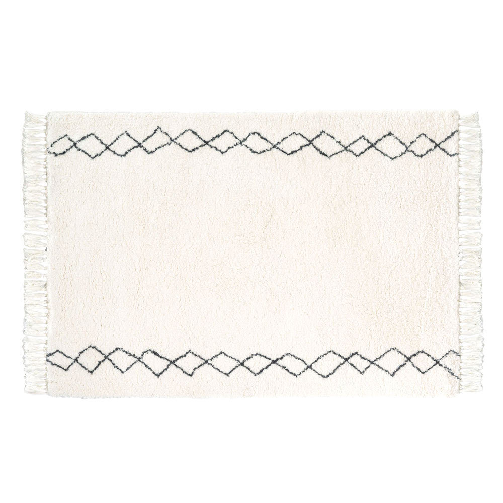 ラグ ラグマット 約 130×190cm ベニオワレン風 メッシュ 長方形 室内 カーペット ホットカーペット 床暖房対応 おしゃれ 北欧 b1d-83 | ELEMENTS（インテリア） | 03